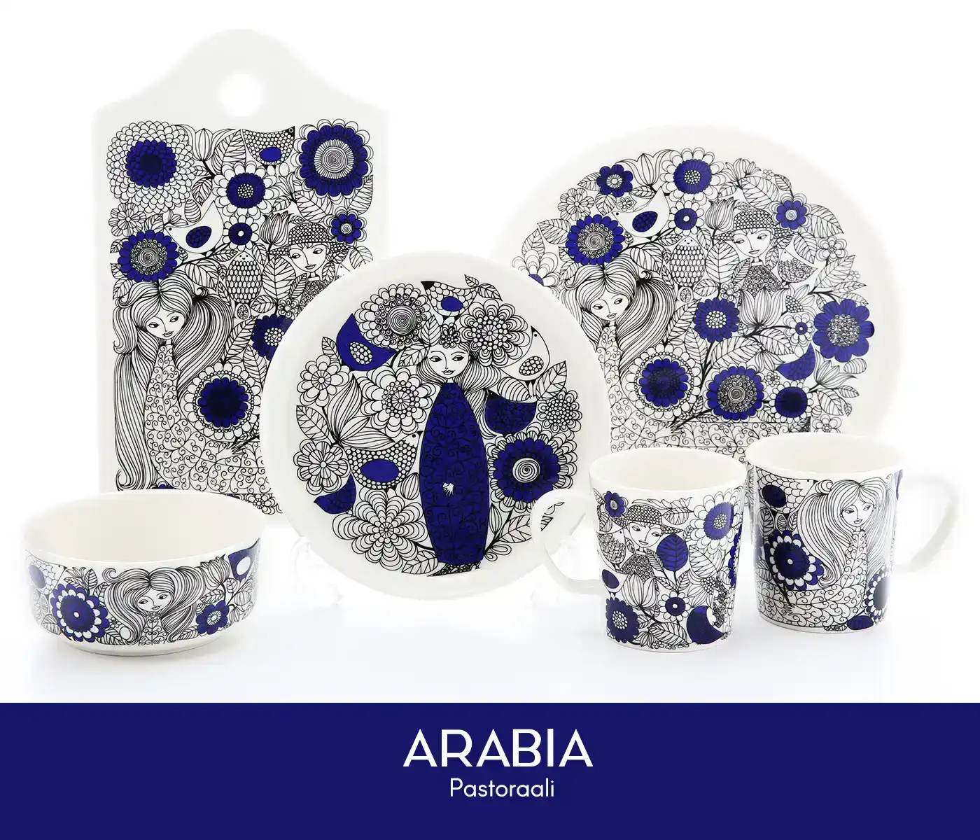 北欧の物語を食卓に｜ARABIA パストラーリ特集 | ブランド洋食器専門店