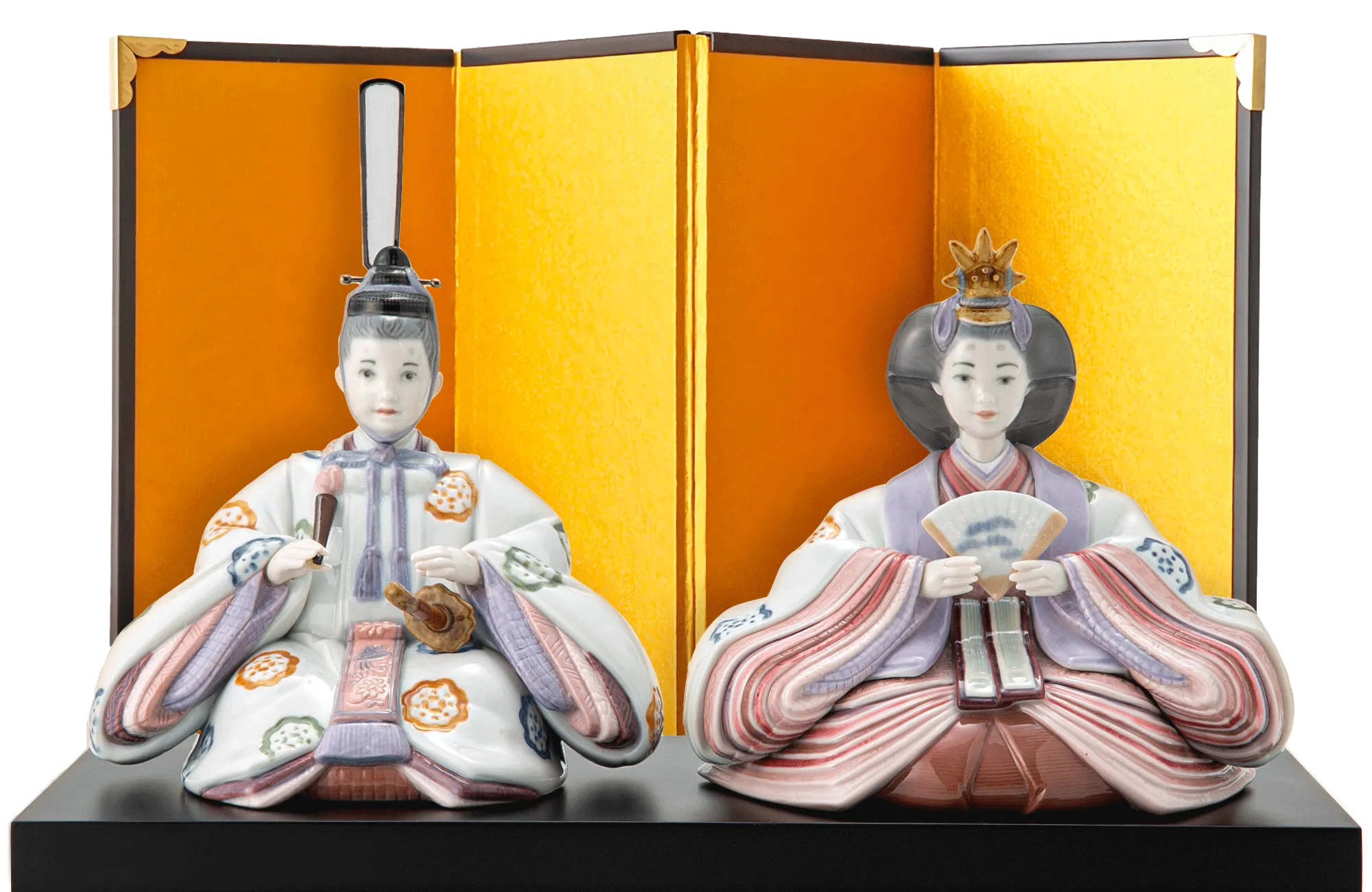 マトリョー雛　お雛様　雛人形　陶磁器 リヤドロ雛人形 ～永く飾れる陶磁器のお雛様～ | ブランド洋食器専門店