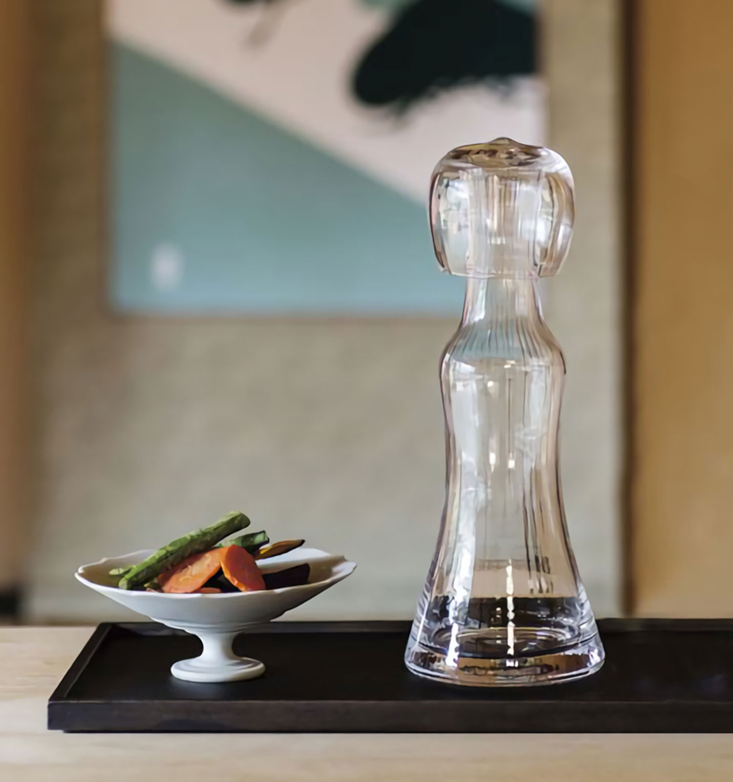 こけしが酒器の画像