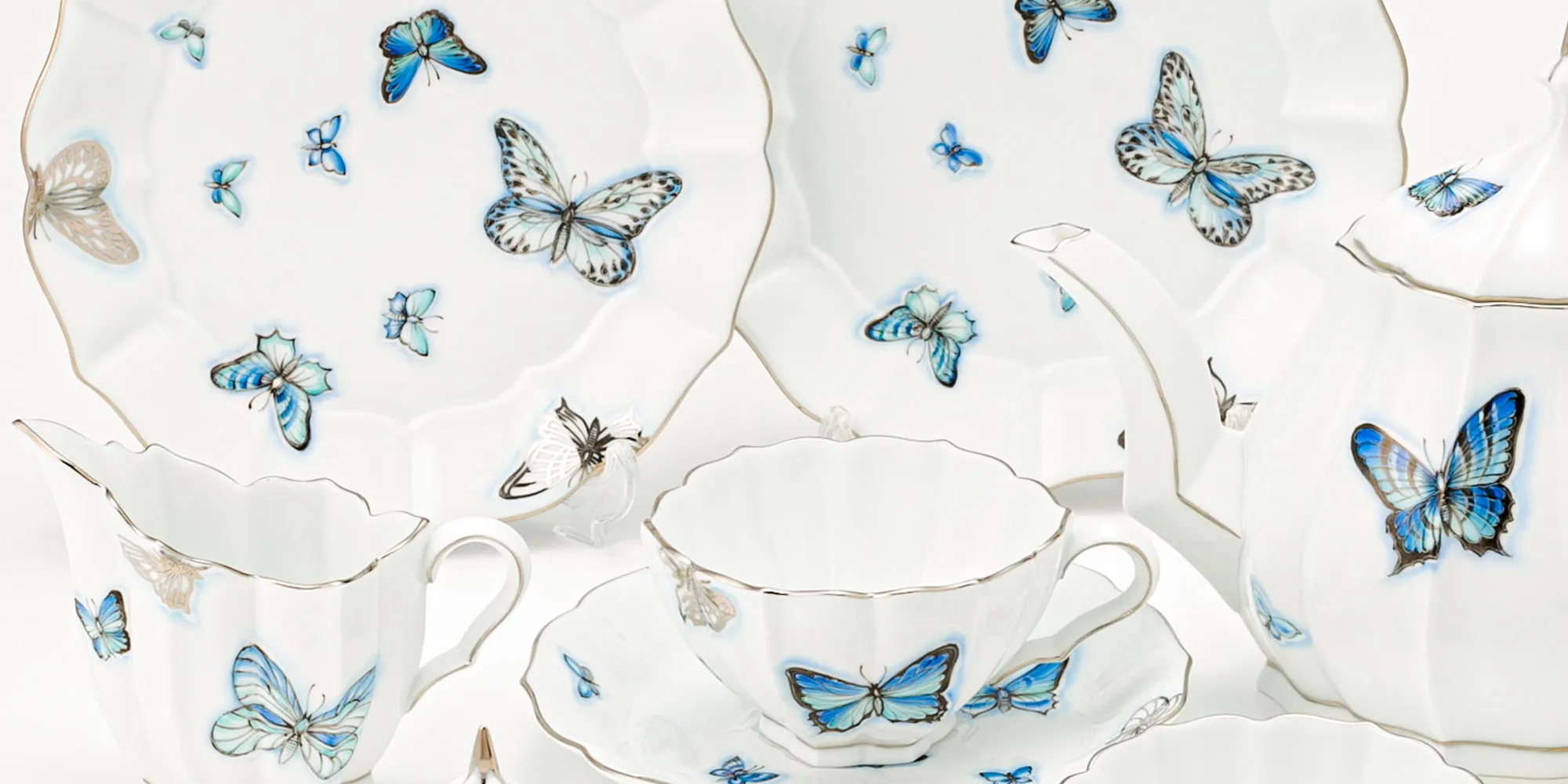 ヘレンドティーセット画像