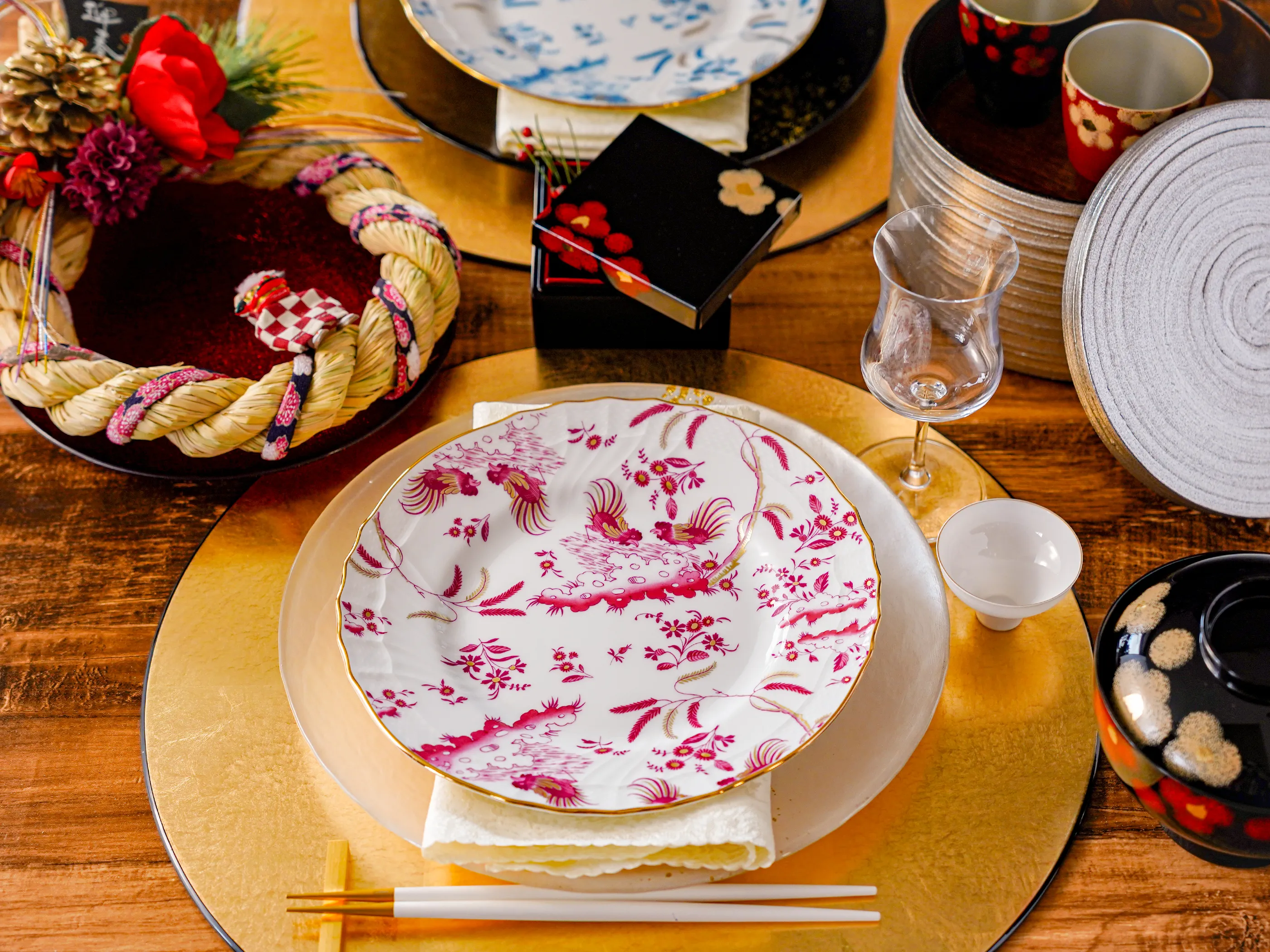 お正月の器の画像