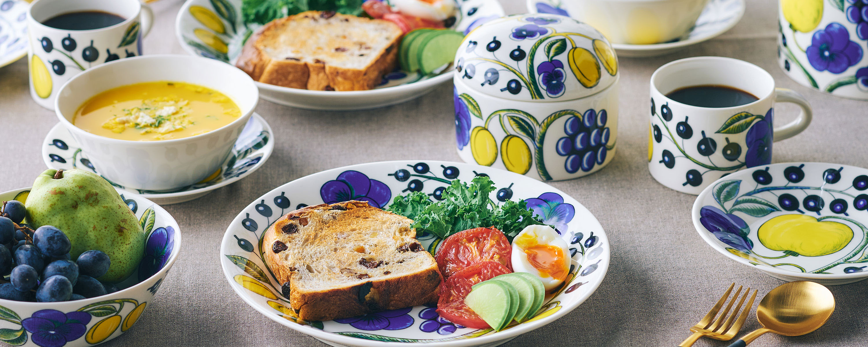 アラビア パラティッシ特集｜北欧デザインの傑作を暮らしに | ブランド