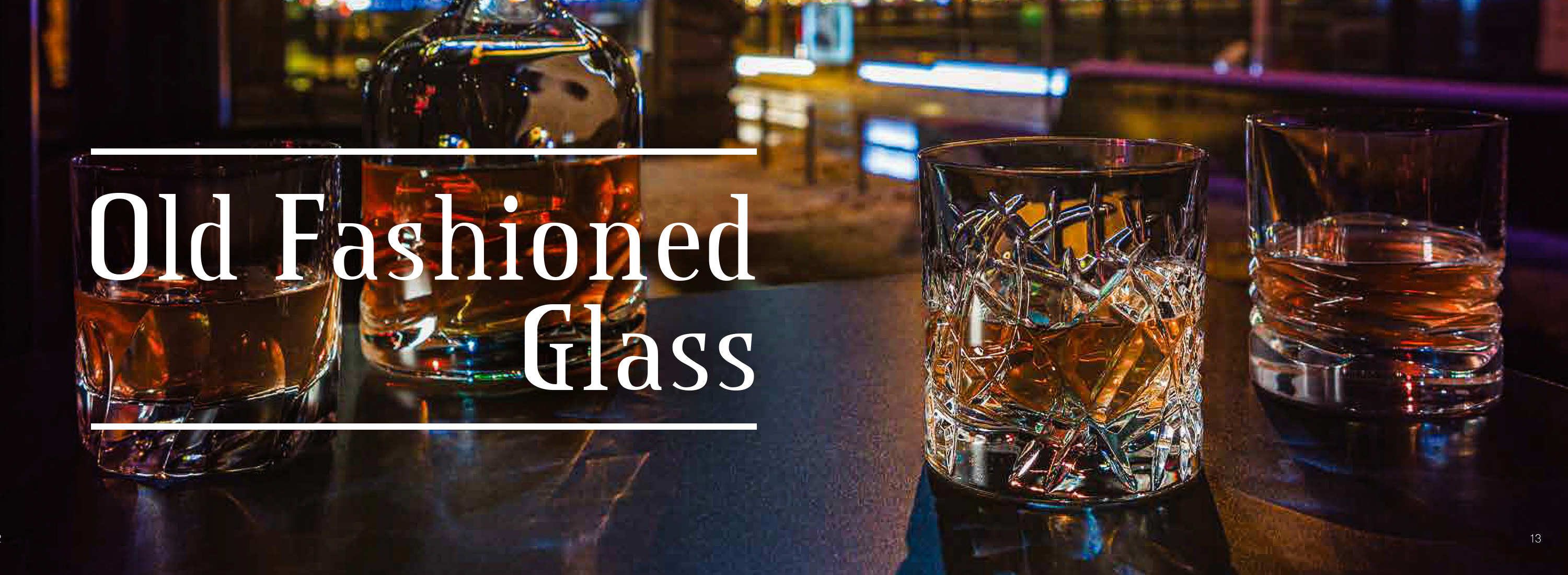 Old Fashioned Glass