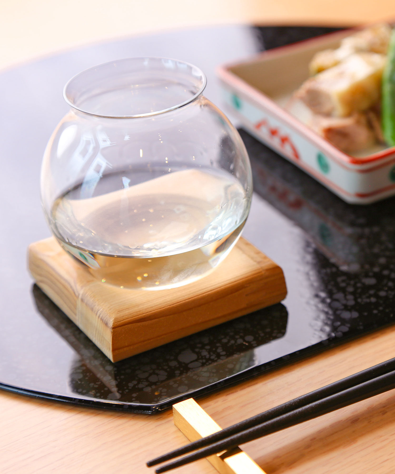 ツボミ型グラスの画像