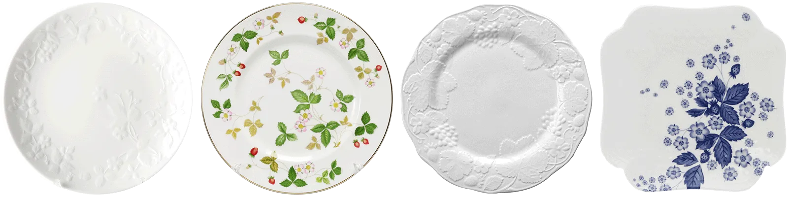 いちご柄食器画像