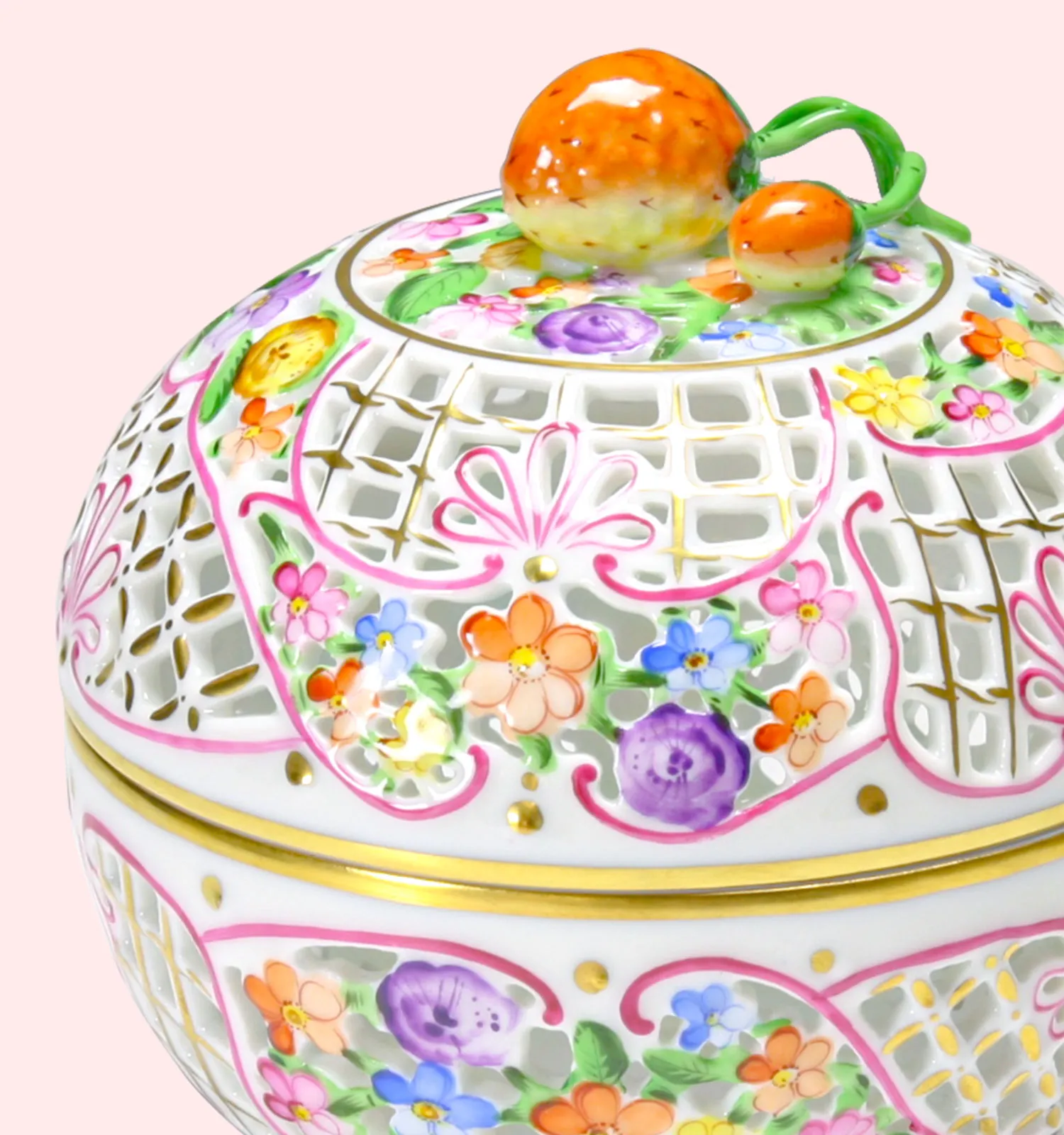 いちご柄食器画像