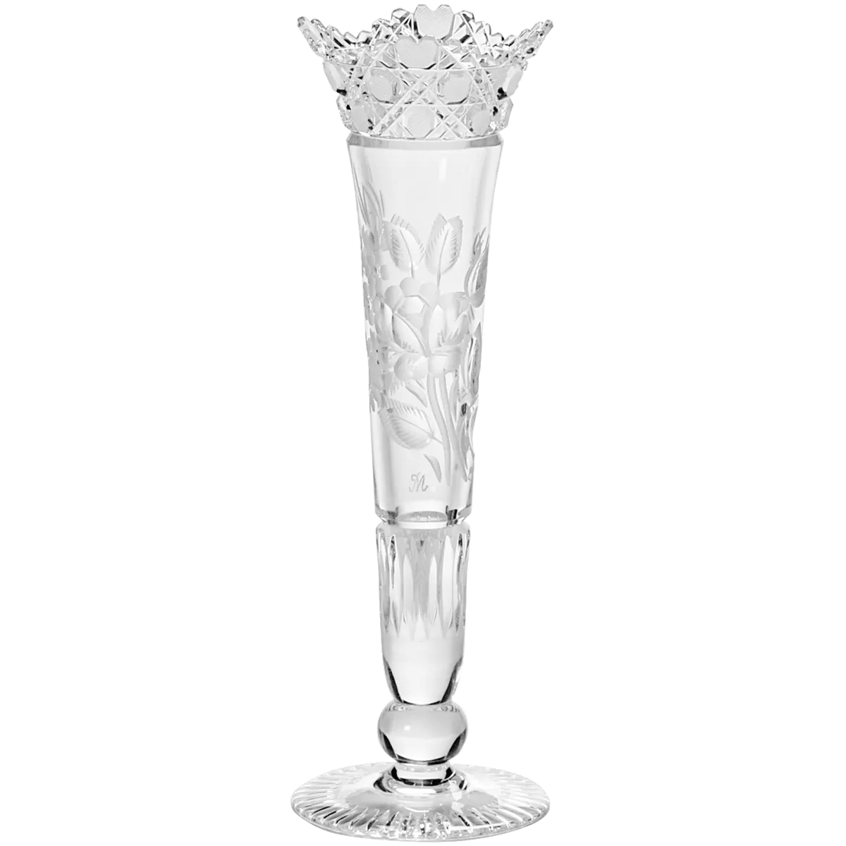 マイセンクリスタル 一輪挿しの画像