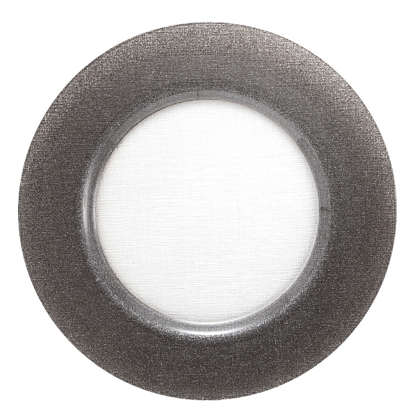 チャージャープレート33cm ダークグレイの画像