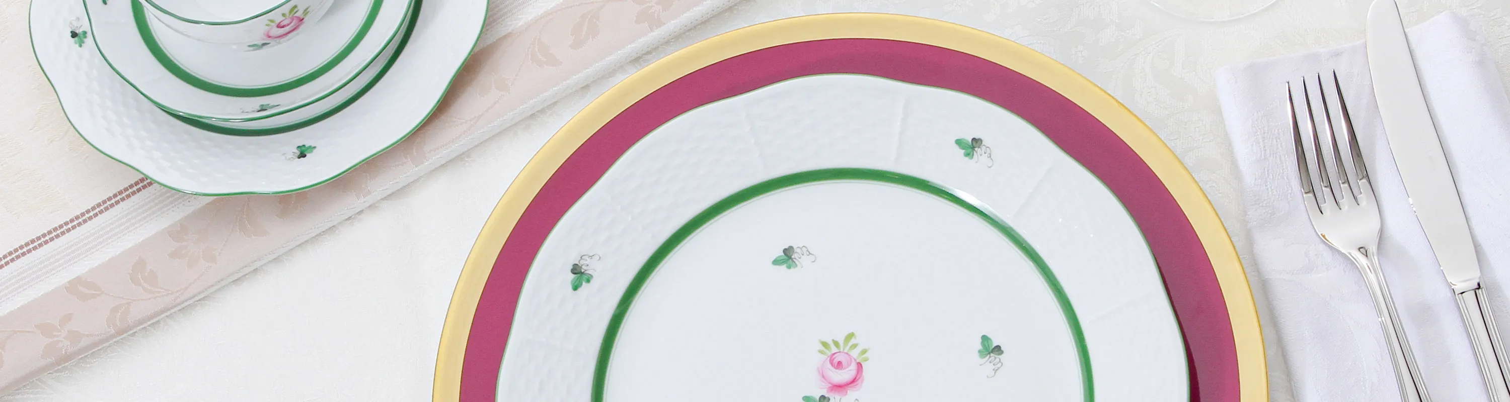 ヘレンド ウィーンのバラ画像