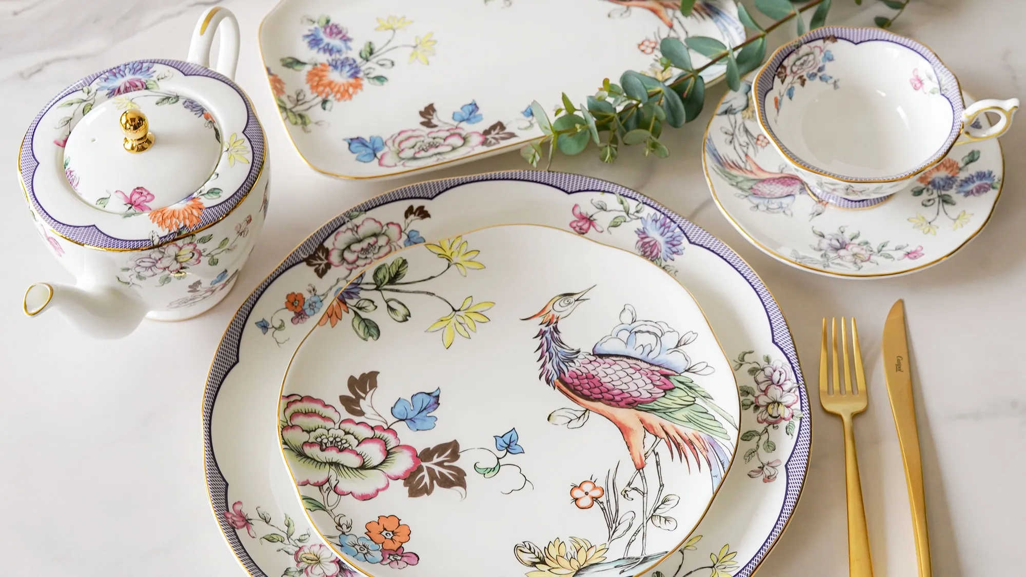 ウェッジウッド 「ワンダーラスト フォーチュン」｜旅するように楽しむ