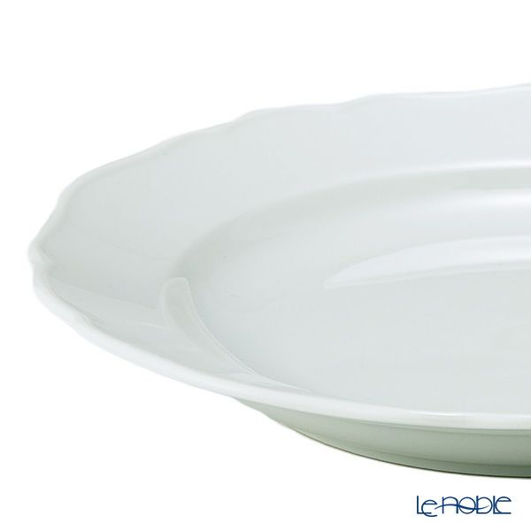 マイセン（Meissen） マイセンホワイト 000001／00501 プレート 18cm（ノイアー・アウスシュニット）