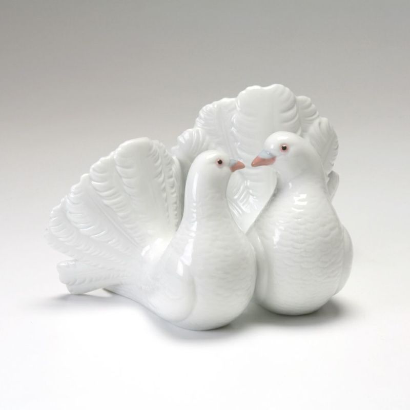 リヤドロ つがいの鳩 1169