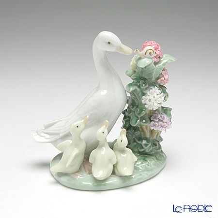 リヤドロ カタツムリとアヒル達 01439