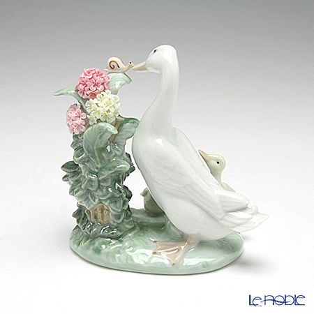 リヤドロ カタツムリとアヒル達 01439