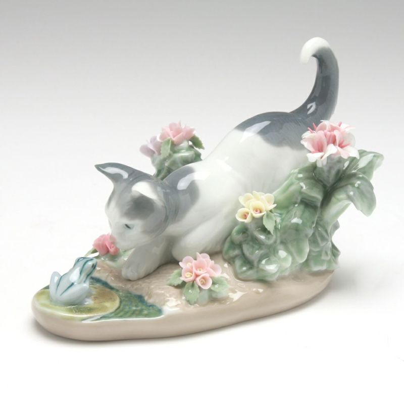 美品‼️ リアドロ　にらみ合い　1442 箱付き リヤドロ にらみあい 1442 | ブランド洋食器専門店ル・ノーブル 公式