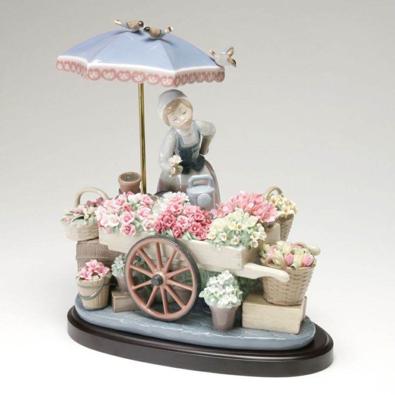 リヤドロ 公園通りの花屋さん 1454 | ブランド洋食器専門店ル