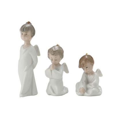 リヤドロ Mini Angel Tree Ornament ミニ 天使のオーナメント 3点