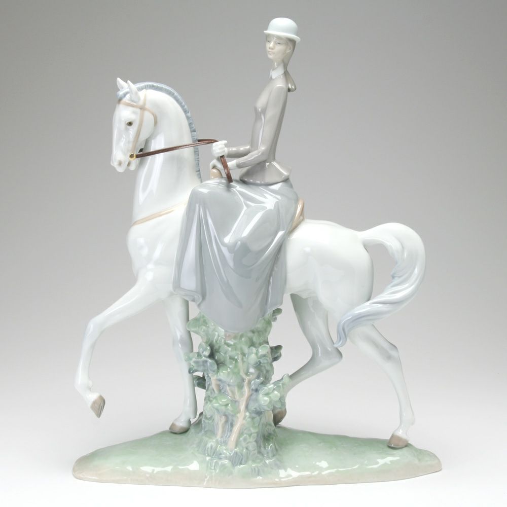 リヤドロ 白い馬の少女 04516