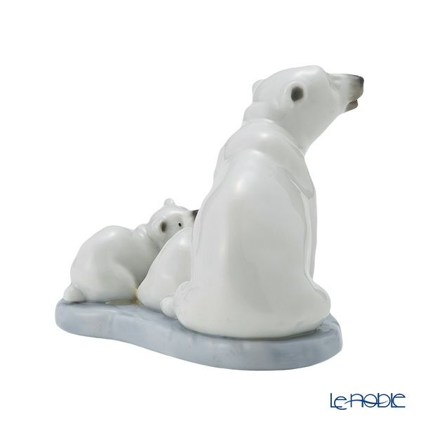 リヤドロ Polar Bear miniature 白くまの親子 5434 ミュージアムコレクション