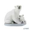 リヤドロ Polar Bear miniature 白くまの親子 5434 ミュージアムコレクション
