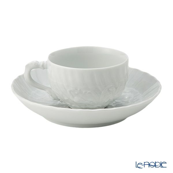 マイセン（Meissen） スワンサービス ホワイト 000001／05584 ティーカップ＆ソーサー 150ml