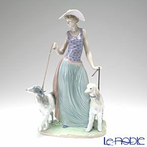 リヤドロ 優雅な散歩のひととき 05802