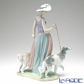 リヤドロ 優雅な散歩のひととき 05802