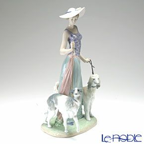 リヤドロ 優雅な散歩のひととき 05802