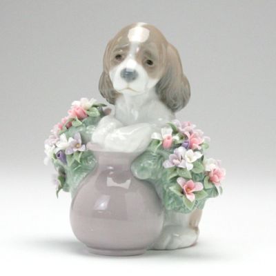 リヤドロ お花が大好き 06574 | ブランド洋食器専門店ル・ノーブル