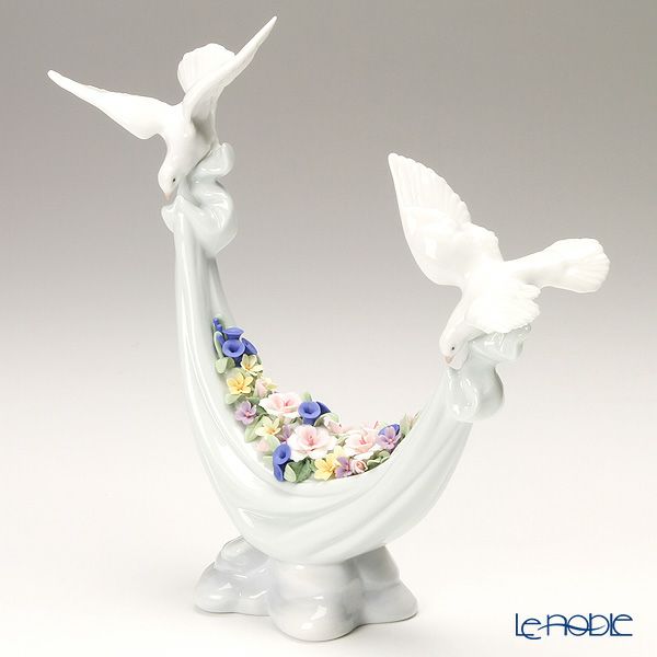 リヤドロ 平和の花かご 06579