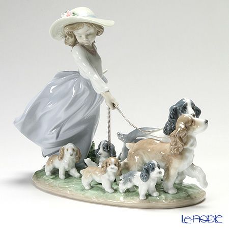 リヤドロ 仔犬たちの行進 6784