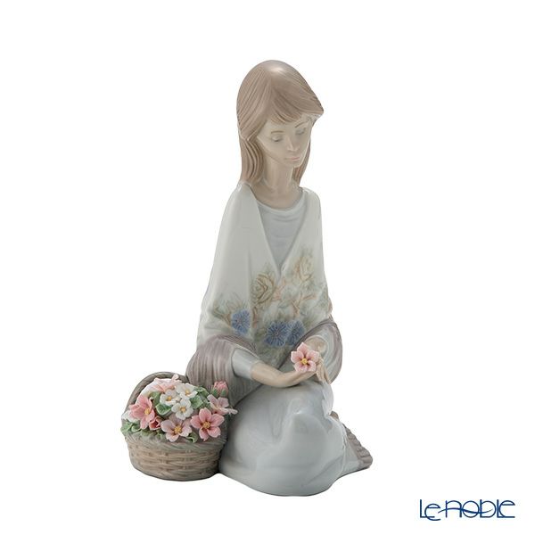 リヤドロ Flowers Song 07607（19×14cm） ミュージアムコレクション