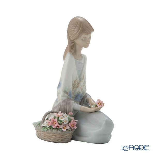 リヤドロ Flowers Song 07607（19×14cm） ミュージアムコレクション