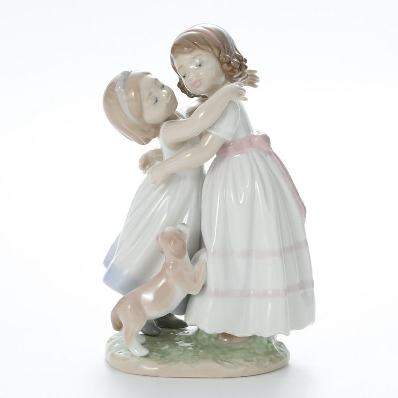 リヤドロ 仲良しのごあいさつ 8046