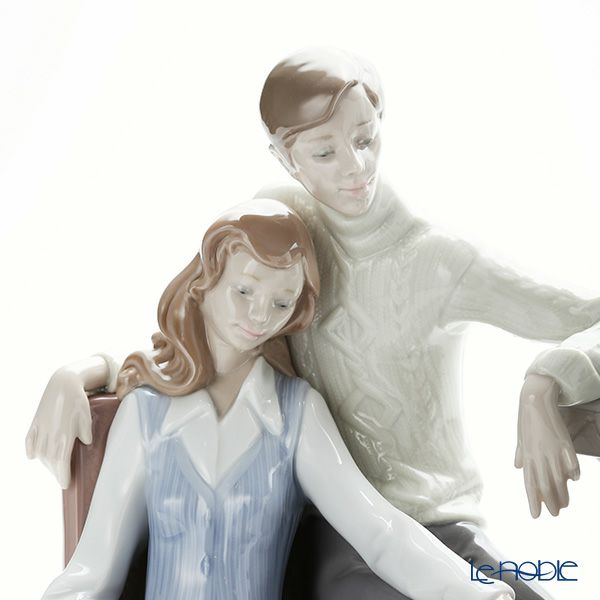 リヤドロ 家族のクリスマス 08260（37×51cm）