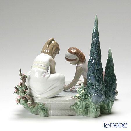 リヤドロ 花の小舟を浮かべて 08355