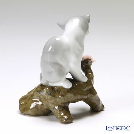 リヤドロ 桜の咲く頃 仔猫 8382