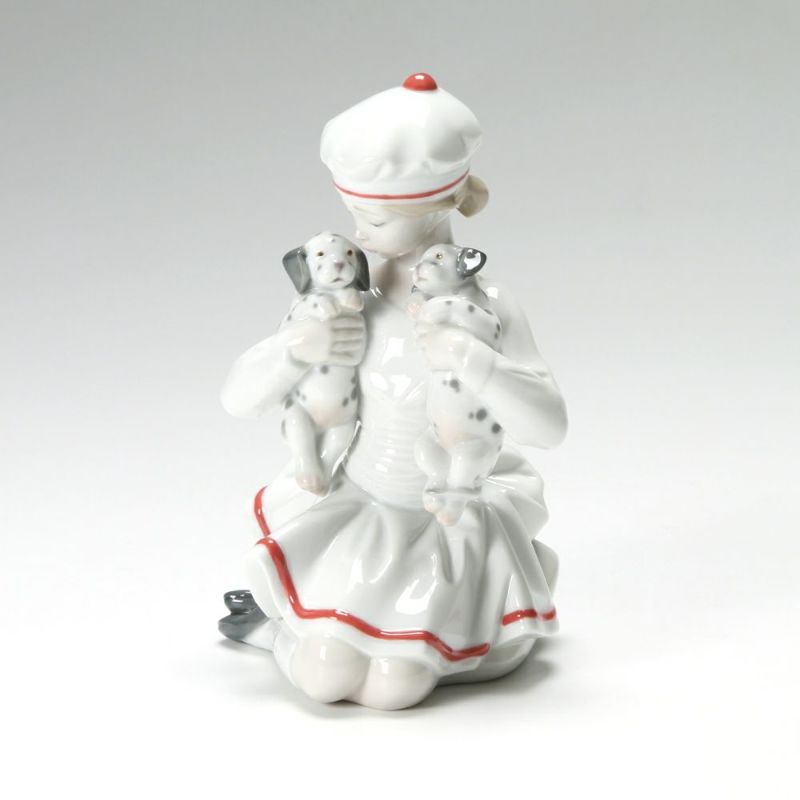 リヤドロ 甘えん坊（ダルメシアンの兄弟） 8521