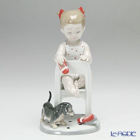 リヤドロ 隠しちゃだめよ（ミニチュアダックスフント） 8524