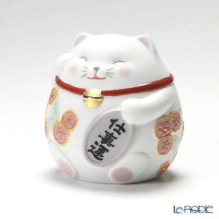 リヤドロ 招き猫 White 08528