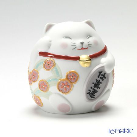 リヤドロ 招き猫 White 08528
