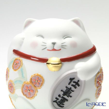 リヤドロ 招き猫 White 08528