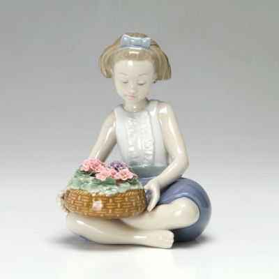 リヤドロ どこに飾ろうかな 8574 | ブランド洋食器専門店ル・ノーブル