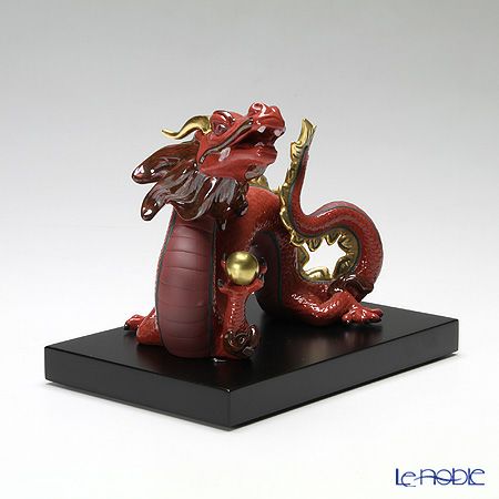 リヤドロ 龍（宝珠） 08613 台座付