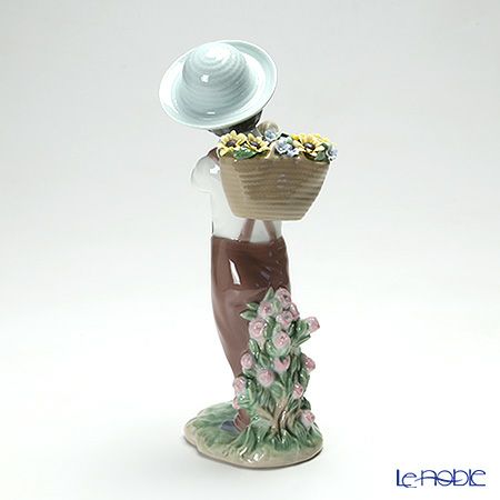 リヤドロ 花かごの少年（スペシャルバージョン） 08675 リヤドロ創業60周年記念