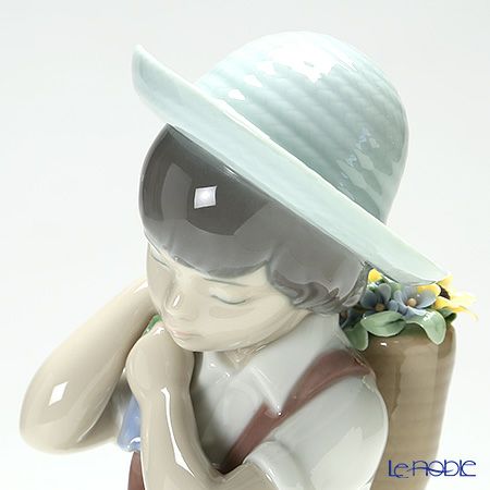 リヤドロ 花かごの少年（スペシャルバージョン） 08675 リヤドロ創業60周年記念