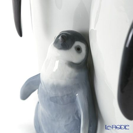 リヤドロ ペンギンの親子 08696