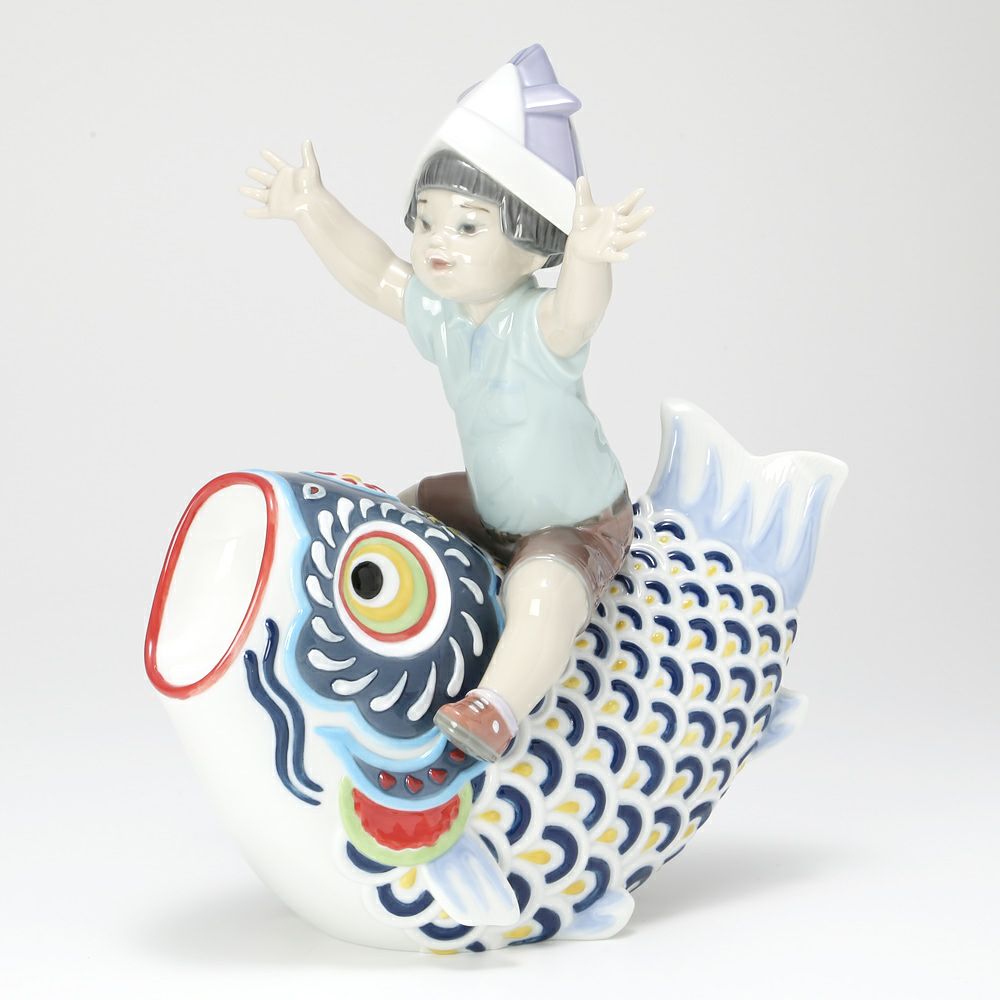 リヤドロ 鯉のぼり 08775（限定3500体）