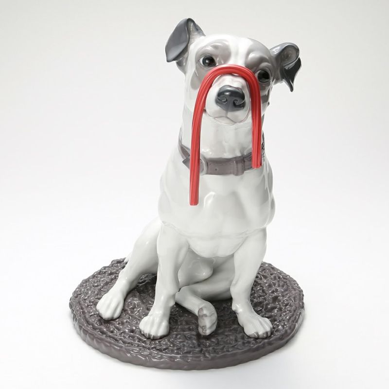 リヤドロ ジャック・ラッセル・テリアとリコリス 09192