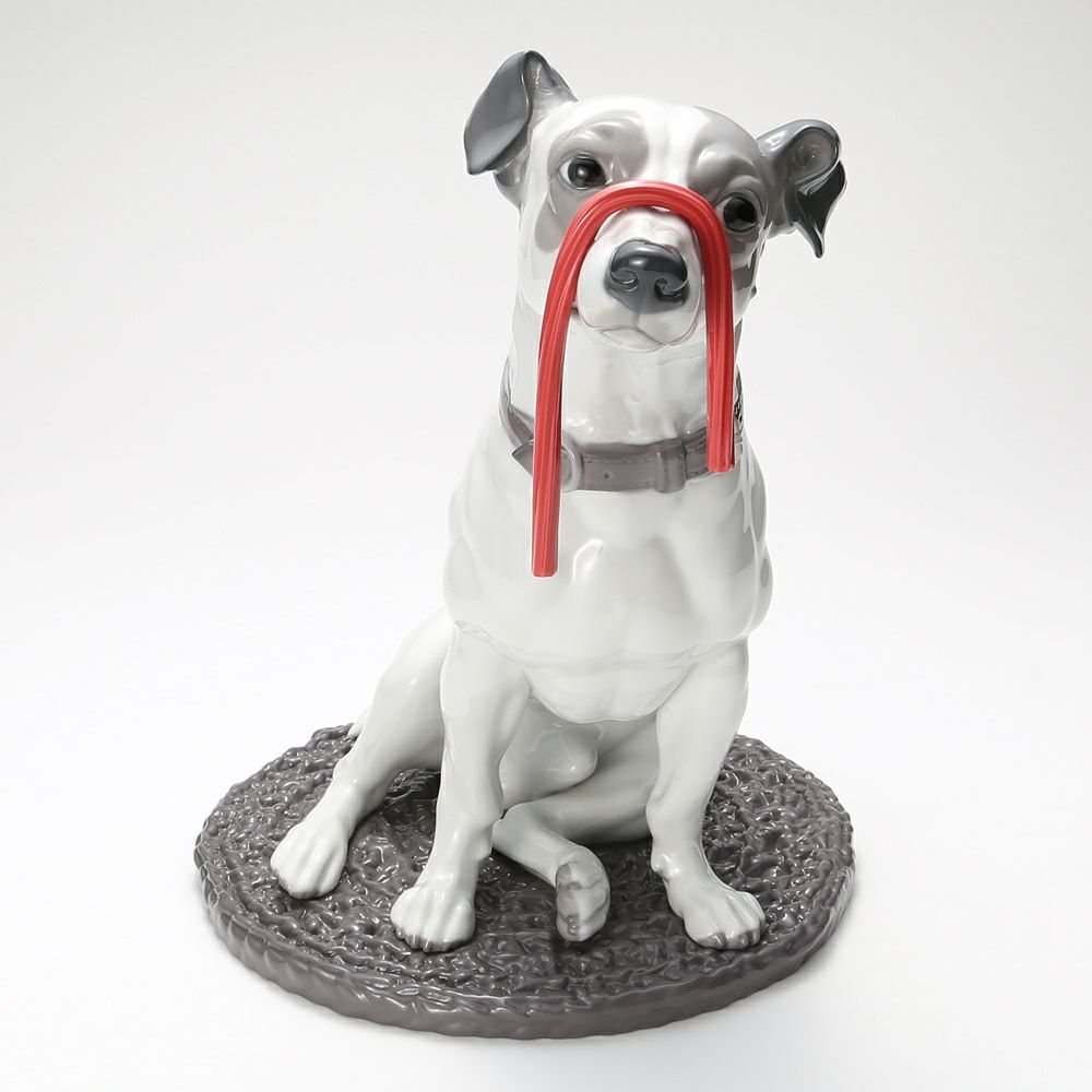 リヤドロ ジャック・ラッセル・テリアとリコリス 09192